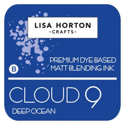 Lisa Horton Crafts Cloud 9 Dye Based Matte Blending Ink Pad -  Deep Ocean